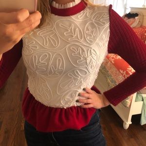 Beautiful handmade Italian blouse.